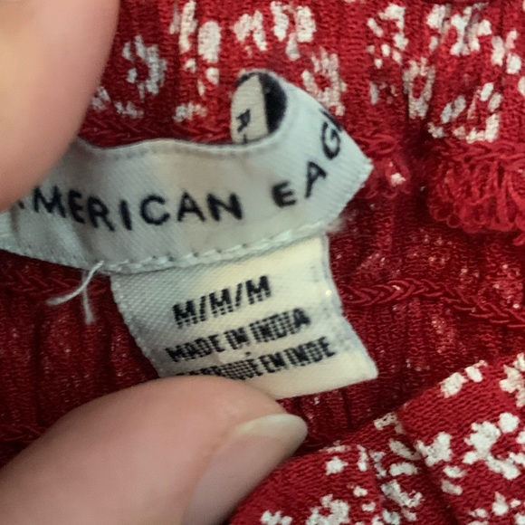 Red strapless dress AE - Picture 2 of 3